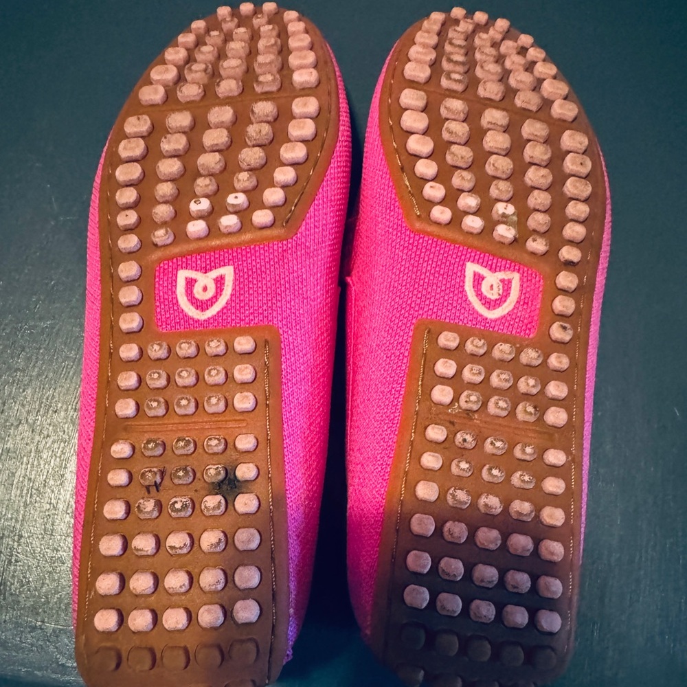 Rothy's Hot Pink Women's Flats Loafers - Picture 3 of 3